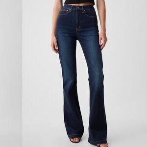 GAP 70’s High Flare Jeans - NWT 31 Tall Dark Wash
